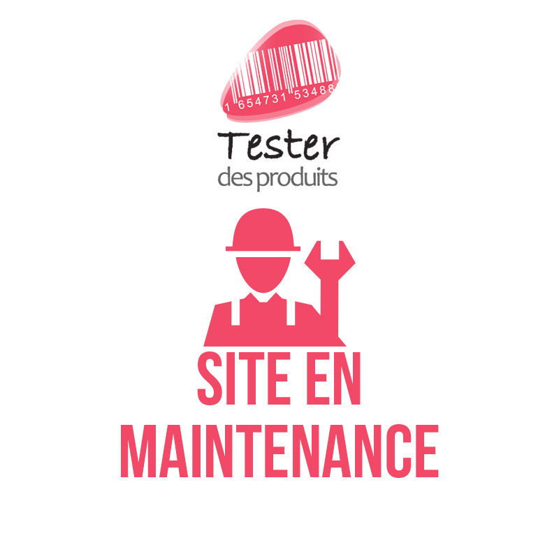 En raison d'opérations de maintenances, Tester des Produits est momentanément indisponible. Merci de votre compréhension.